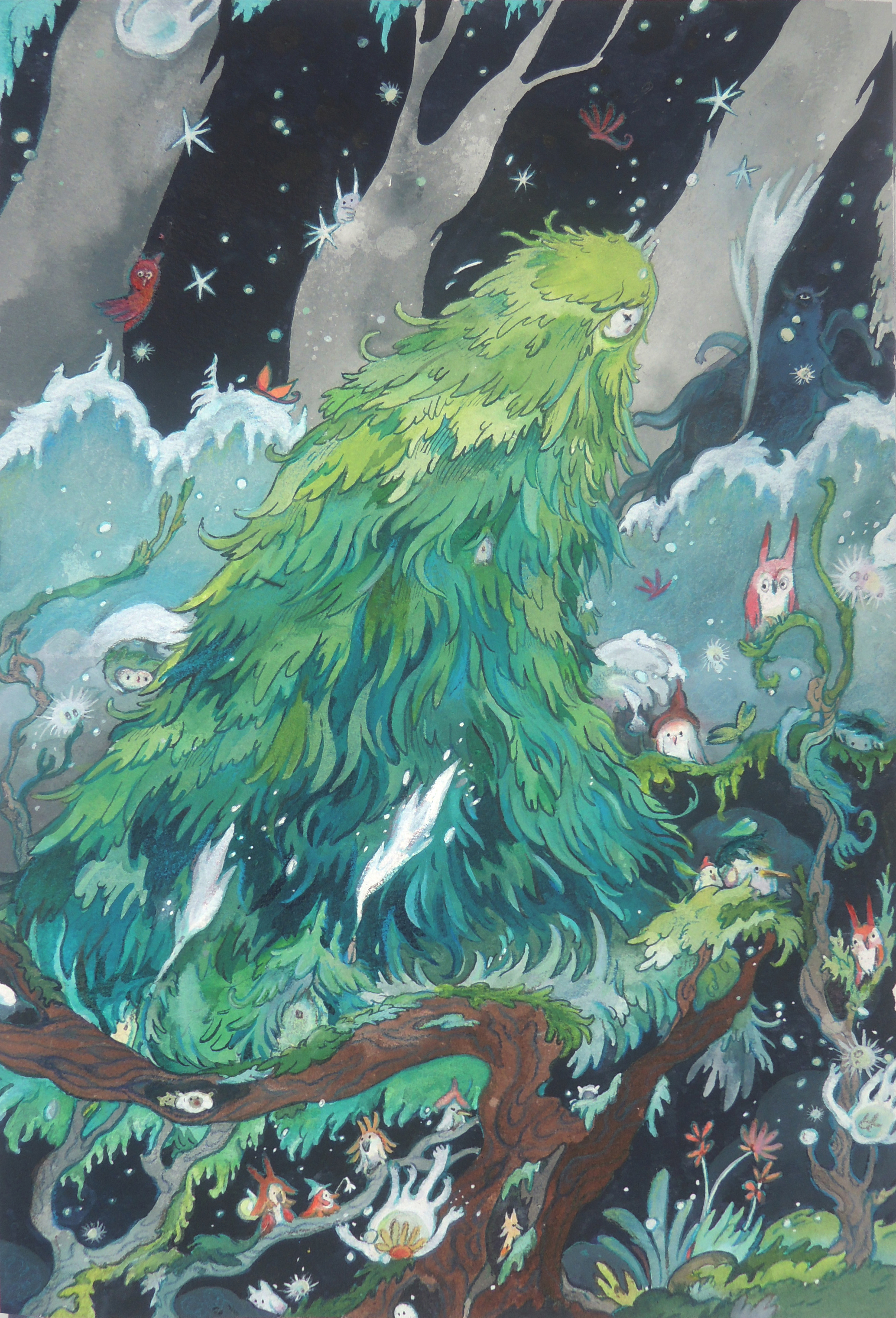 張閔嵐《森林的耳語》2